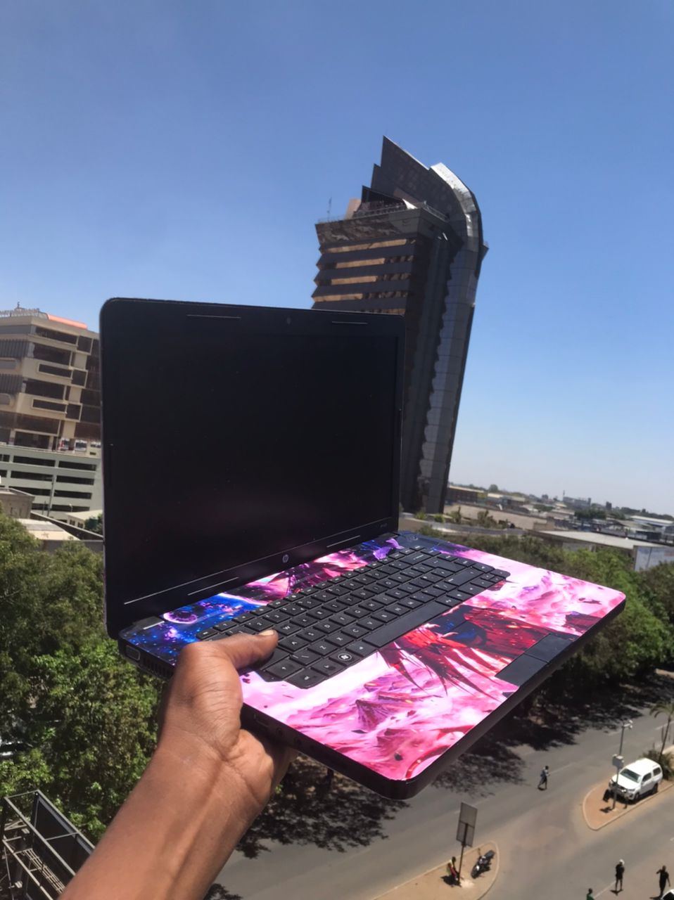 Custom laptop wrap Lusaka Zambia