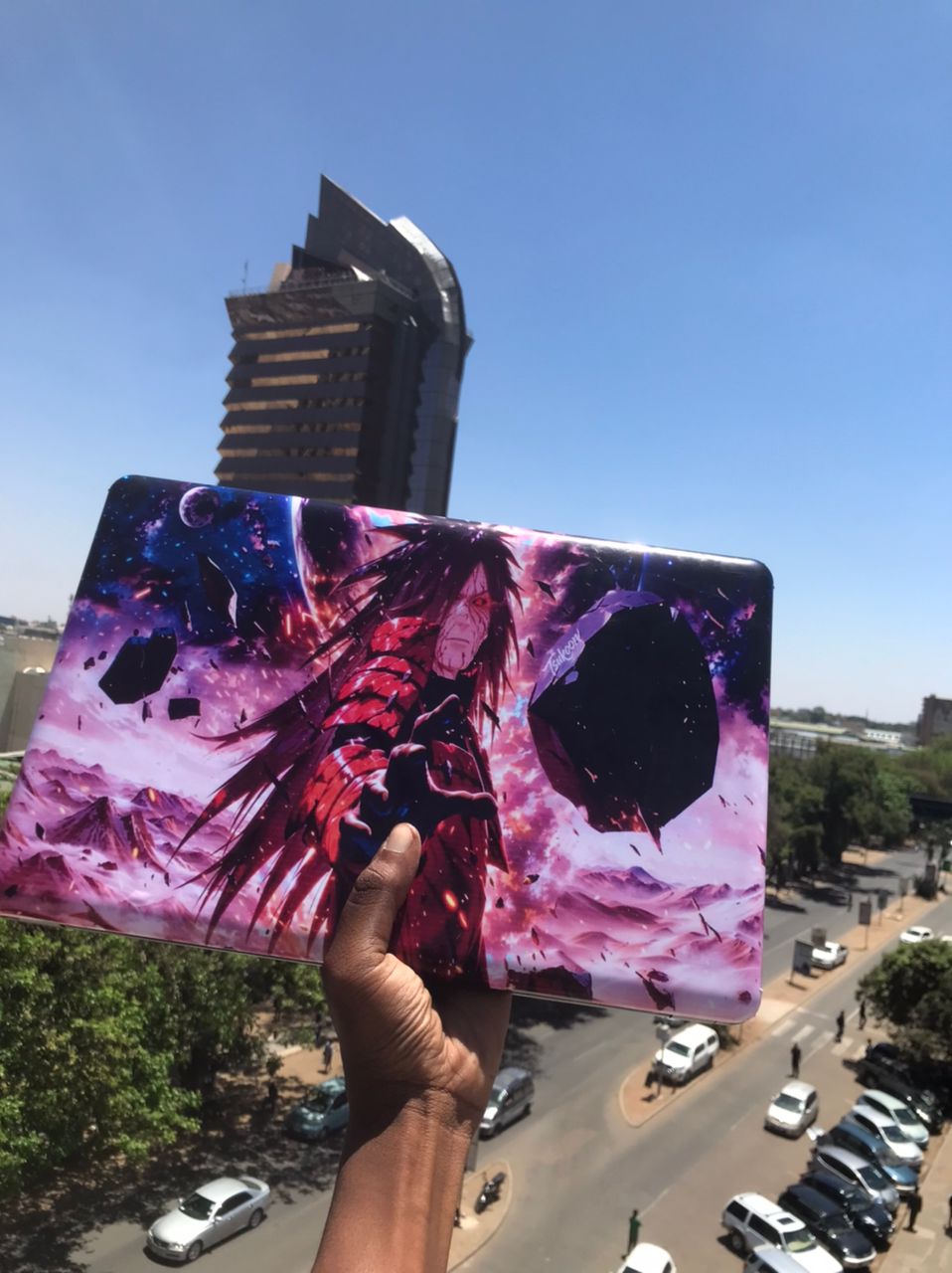 Custom laptop wrap Lusaka Zambia