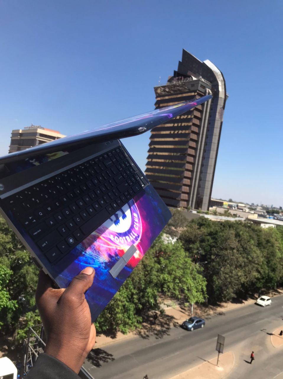 Custom laptop wrap Lusaka Zambia